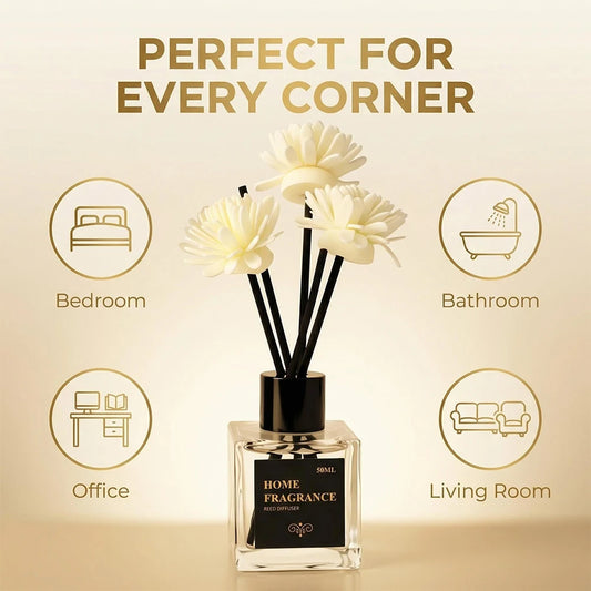 Serenity Natural Reed Diffuser Set