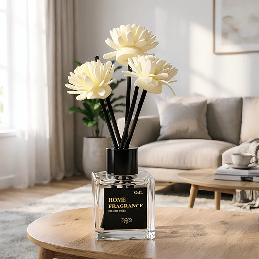 Serenity Natural Reed Diffuser Set